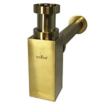 Сифон для раковины цвет золото VEQ47S ViEiR