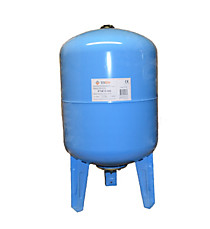 Бак мембранный PTW V-100 TAEN расширительный для водоснабжения синий гидроаккумулятор вертикальный на ножках