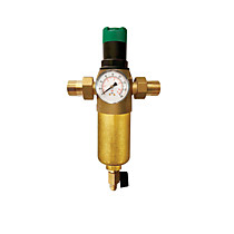 ViEiR Фильтр промывной 1/2" с регулятором давления для горячей воды (JH157)