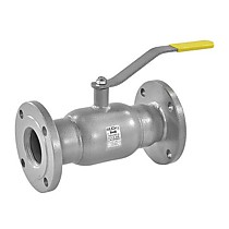 Шаровой кран LD КШЦФ Ду50 Ру40 фланцевый ПОЛНОПРОХОДНОЙ L=290мм 050.040.П/П.02 стальной 007-7654 цельносварной